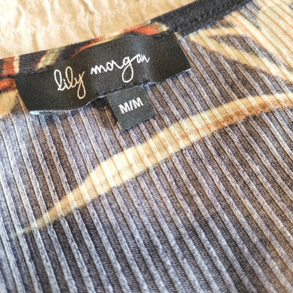 ⏰️3/$10 M/M Lily Morgan Long sleeves ribbed blouse - Picture 5 of 8